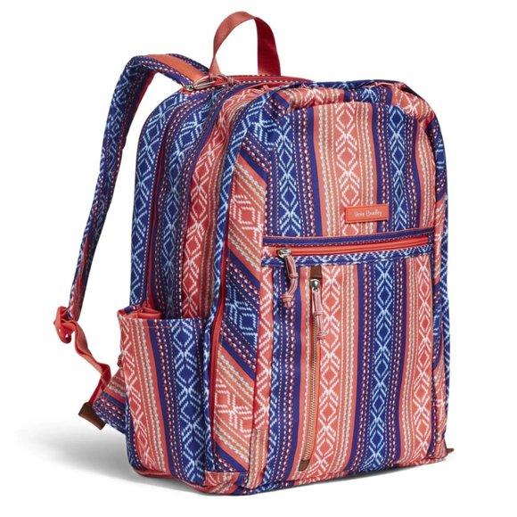 Vera Bradley Handbags - NWT Vera Bradley Lighten Up Grand Backpack: Bright Serape Stripe